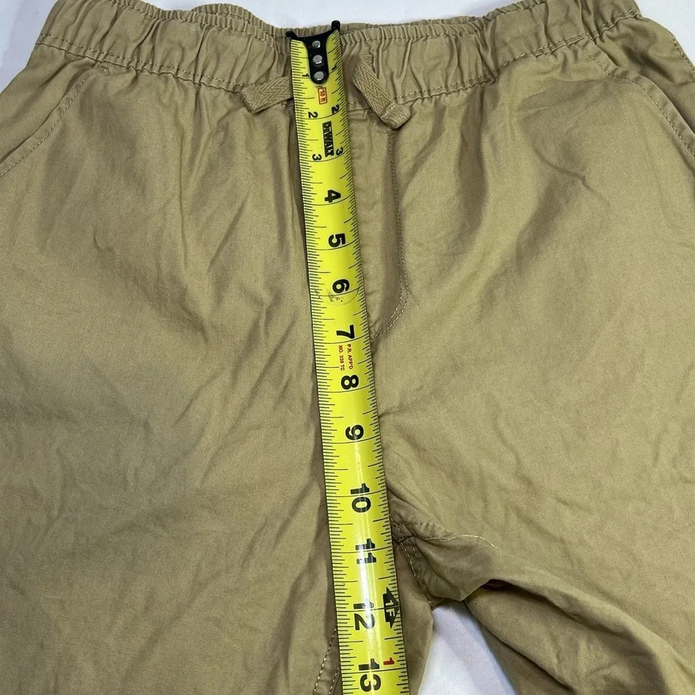 CHILDREN'S PLACE BOYS SIZE 14 KHAKI CARGO UNIFORM SHORTS ADJUSTABLE WAIST‎